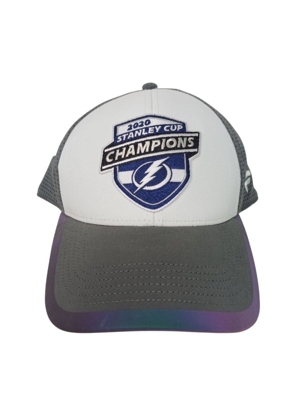 2020 Stanley Cup Champions Tampa Bay Lightning Fanatics Pro Adjustable Hat #D-15